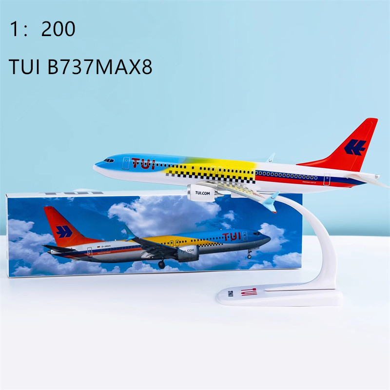 Model Airplane Plastic - โมเดลเครื่องบิน 1:200 /ลุฟท์ฮันซ่า /ทูไอบี737 /เอธิโอเปียน/กาตาร์/ไอเบเรีย/เอมิเรตส์ /ไรอานแอร์