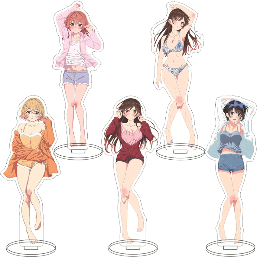 Figma Stand Set - ฟิกเกอร์อนิเมะ 16 ซม. ให้เช่าแฟนสาว ‌ มิซึฮาระ