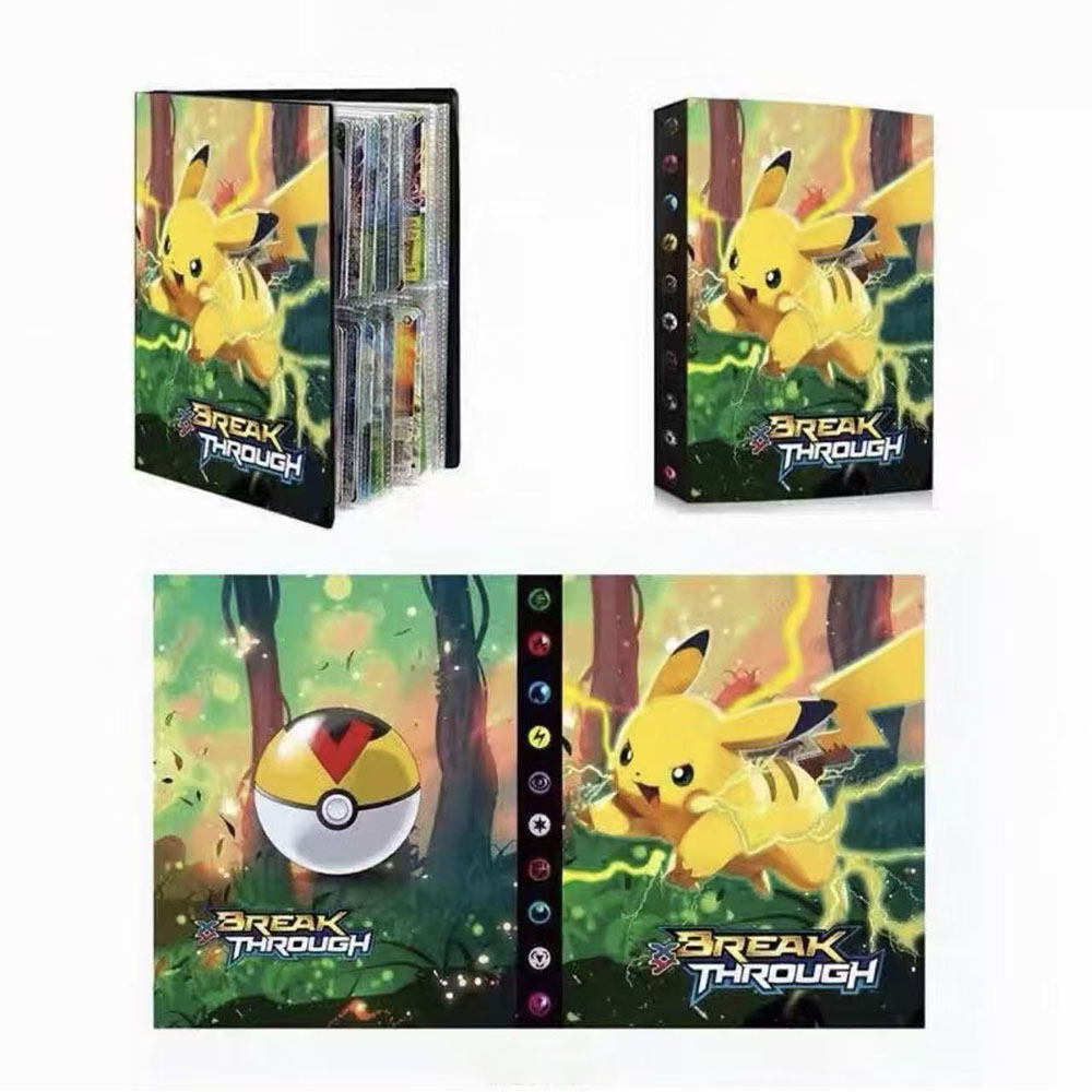 Pokemon Binder Card - สมุดสะสมการ์ดโปเกมอน 240 ช่อง รุ่นใหม่ ดีไซน์สร้างสรรค์ สำหรับเก็บสะสมการ์ด