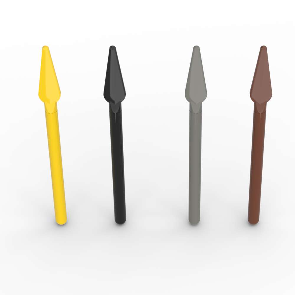 Lego Minifigure Holder - MOC 10PCS 4497 โบราณทหาร Spear Props