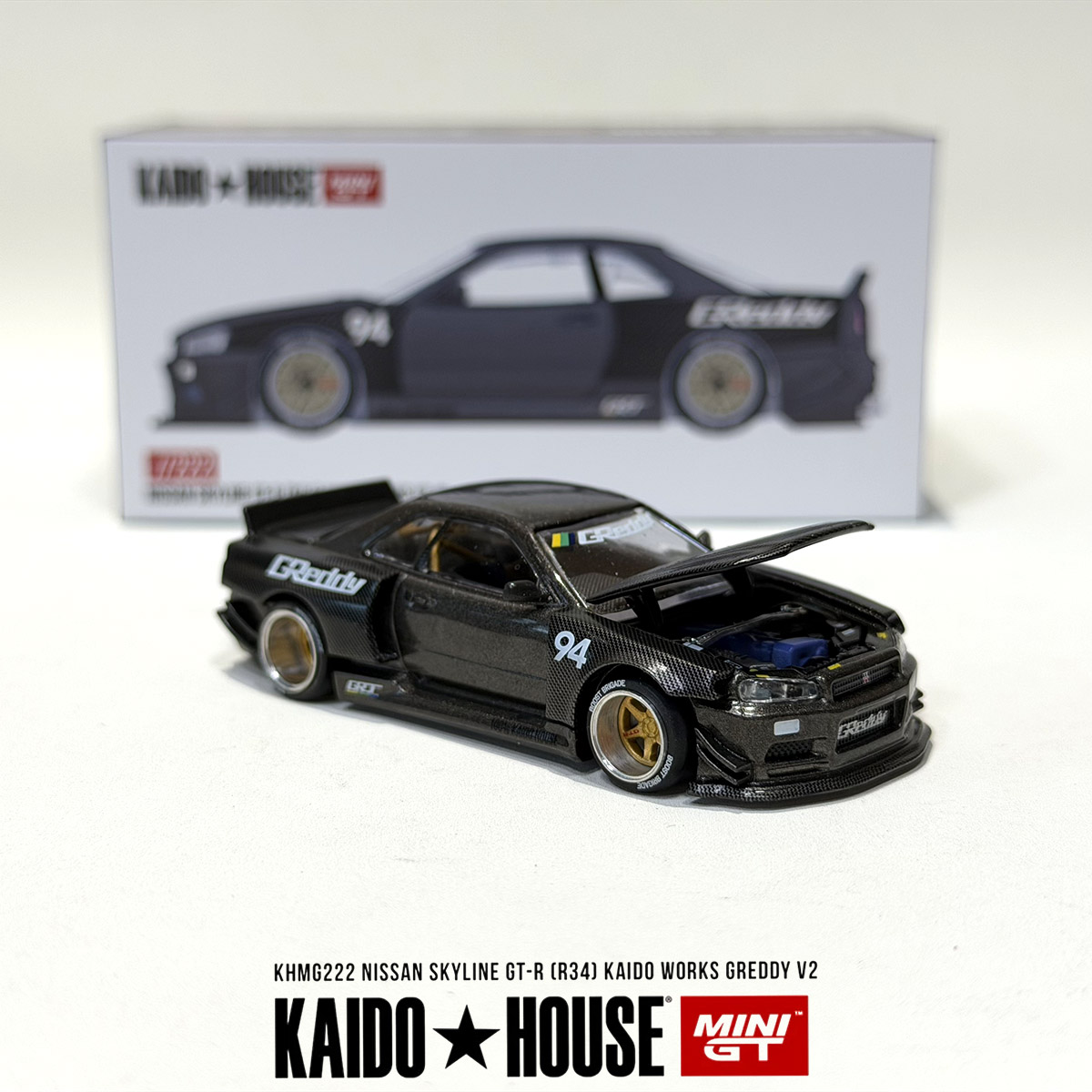 Die Cast Car 1 64 - รถโมเดล Mini GT x Kaido House