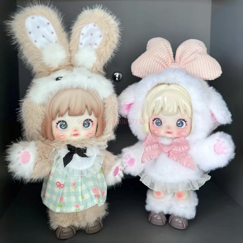 Vinyl Figure Blank - กล่องสุ่มฟิกเกอร์ไวนิลน่ารักซีรีส์ใหม่ Hot Nommi Forest Kingdom ข้อต่อขยับได้