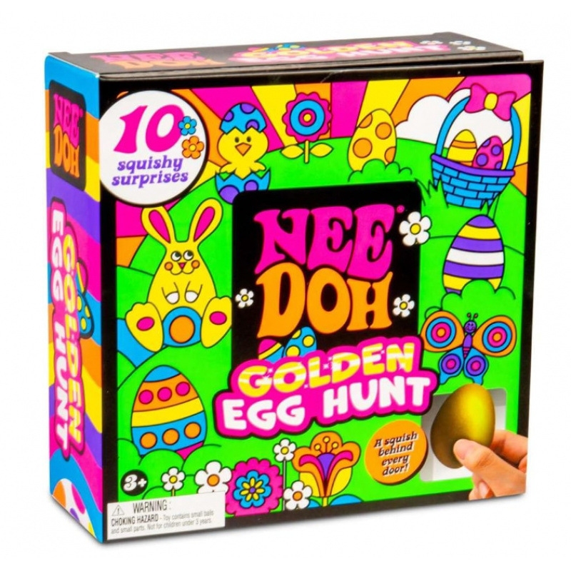 Mystery Box Blind Bag - ของเล่นบีบคลายเครียด Golden Egg Treasure Hunt Squishy