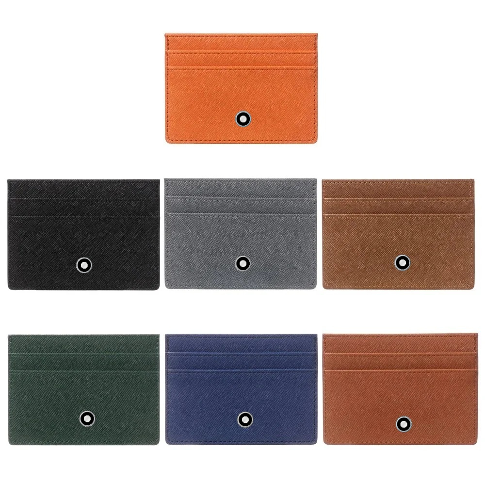 Card Top Loader - กระเป๋าสตางค์หนังทรงบางสำหรับผู้หญิงและผู้ชาย ดีไซน์มินิมอล ใส่เหรียญได้ ใส่บัตรได้หลายใบ คุณภาพสูง