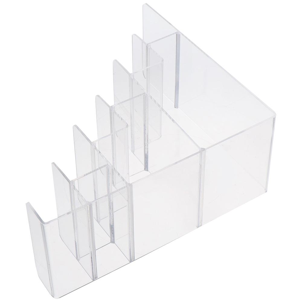 Display Risers Set - แท่นวางโชว์อะคริลิคใสทนทาน6ชั้นชั้นชั้นวางเครื่องประดับโปร่งใสที่เก็บกระเป๋าสตางค์