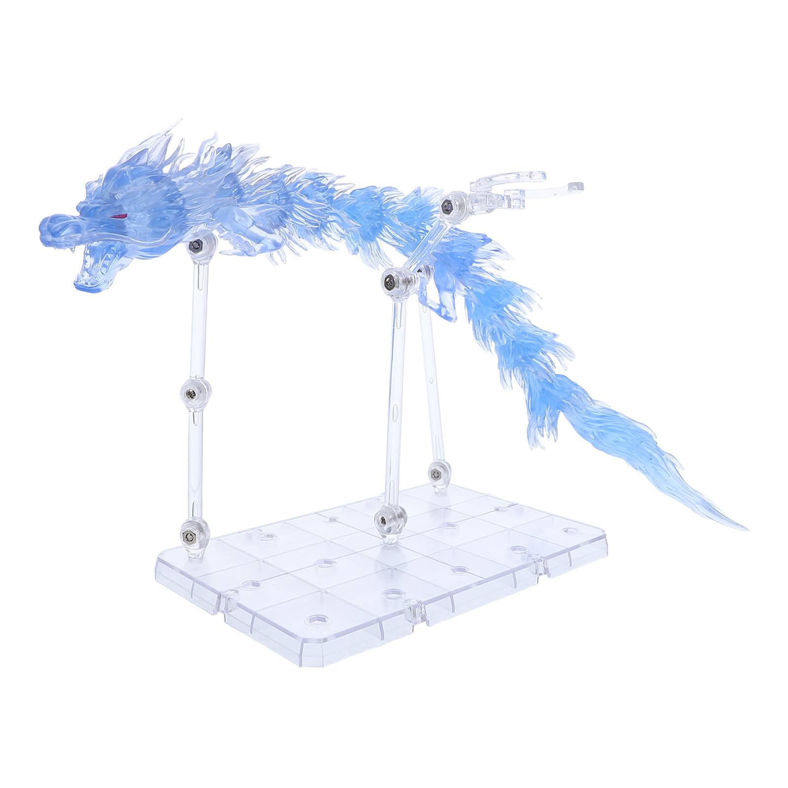 Action Figure Stand - ชุดอุปกรณ์พลาสติกสำหรับแสดงเอฟเฟกต์มังกรสำหรับฟิกเกอร์แอคชั่น เพิ่มความสมจริงและไดนามิก ขาตั้งสำหรับสะสมและจัดแสดง DIY