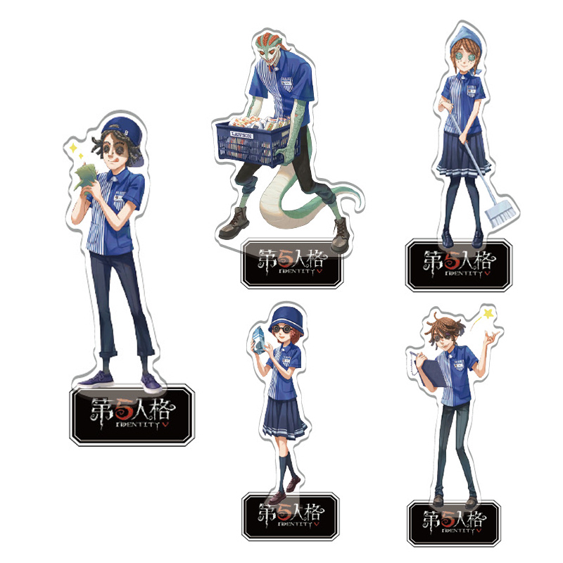 Action Figure Stand - อะคริลิกอะนิเมะ Identity V ฟิกเกอร์ตั้งโต๊ะ ตัวละครการ์เดนเนอร์ เมคานิค