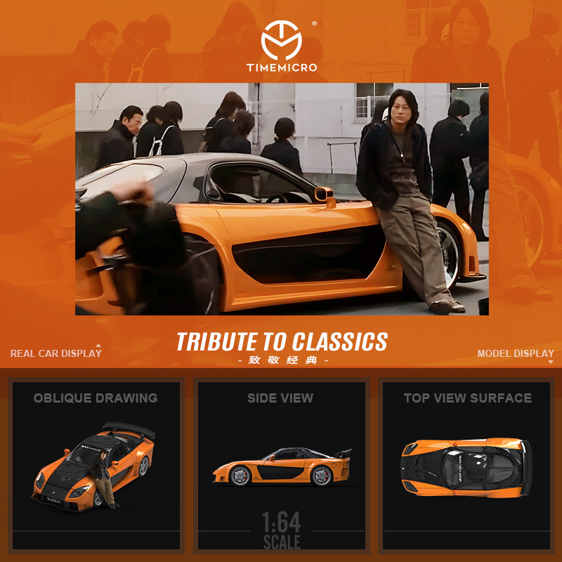 Die Cast Car 1 64 - รถโมเดล TimeMicro-TM 1/64 Fast and Furious