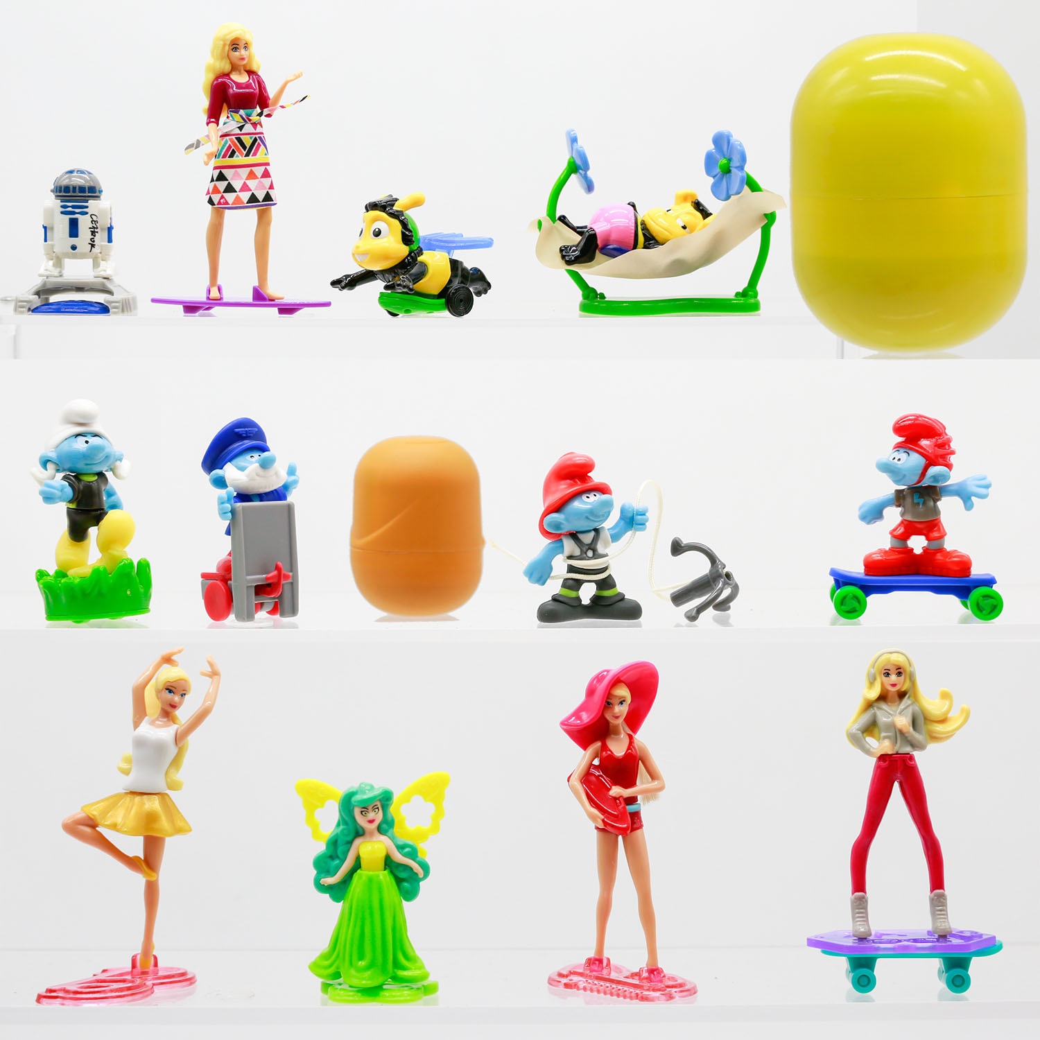 Capsule Toy Gashapon - Kinder Gashapon ของเล่นแคปซูล Surprise อะนิเมะการ์ตูนตัวละครภาพยนตร์ตัวเลขรถยนต์สัตว์ทหารเจ้าหญิงตุ๊กตาฯลฯ ของขวัญสําหรับเด็ก