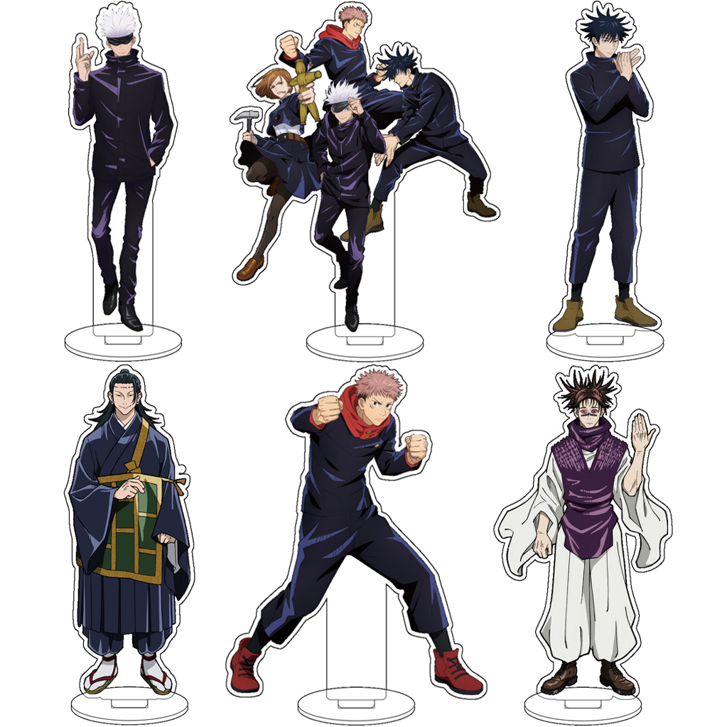 Figma Stand Set - 16 ซม.อะนิเมะจูจุสึไคเซ็น โกโจ ซาโตรุ อิตาโดริ ยูจิ