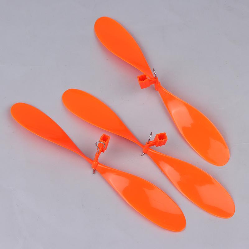 Model Airplane Plastic - ใบพัดยางขนาด 180 มม. จำนวน 10 ชิ้น