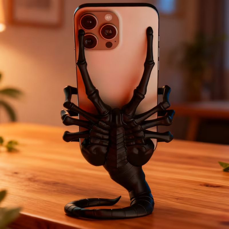 ที่วางโทรศัพท์รูป Alien Facehu - Action Figure Stand บทวิจารณ์และราคา