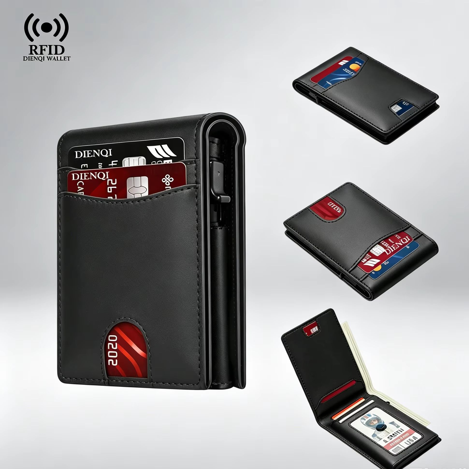 กระเป๋าสตางค์ผู้ชายแบบบางคุณภา - Card Top Loader บทวิจารณ์และราคา