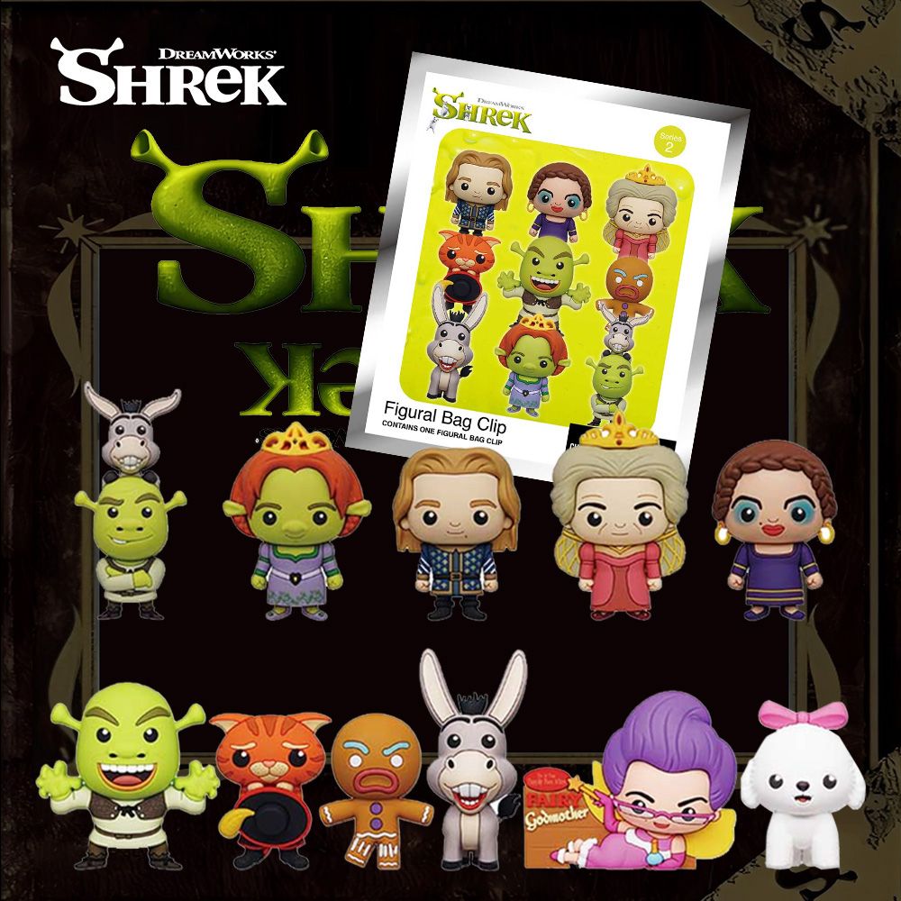 พวงกุญแจโฟม 3 มิติ ชเร็ค ของแท - Mystery Box Blind Bag บทวิจารณ์และราคา