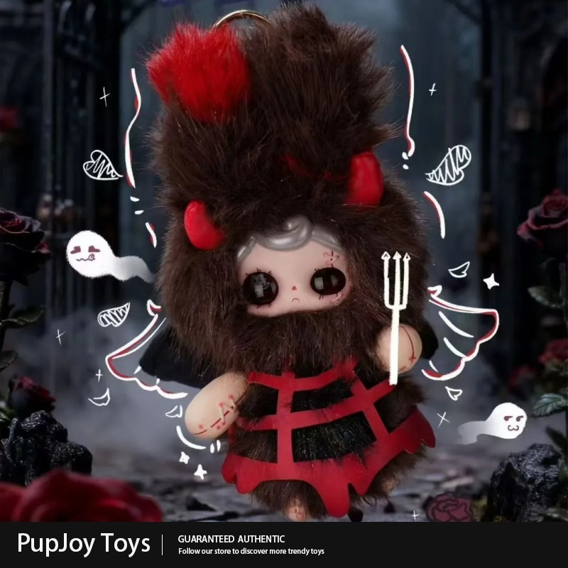 ตุ๊กตาพวงกุญแจไวนิลสไตล์ดาร์ก  - Vinyl Figure Blank บทวิจารณ์และราคา