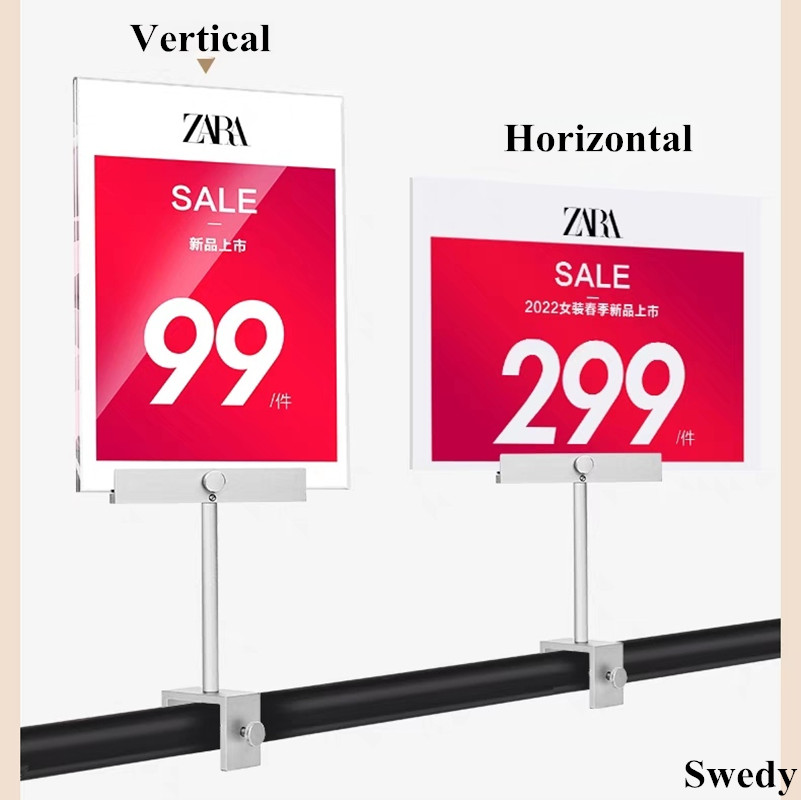 A5 148x210 มม.สแตนเลส KT ชั้นว - Pop Display Shelf บทวิจารณ์และราคา