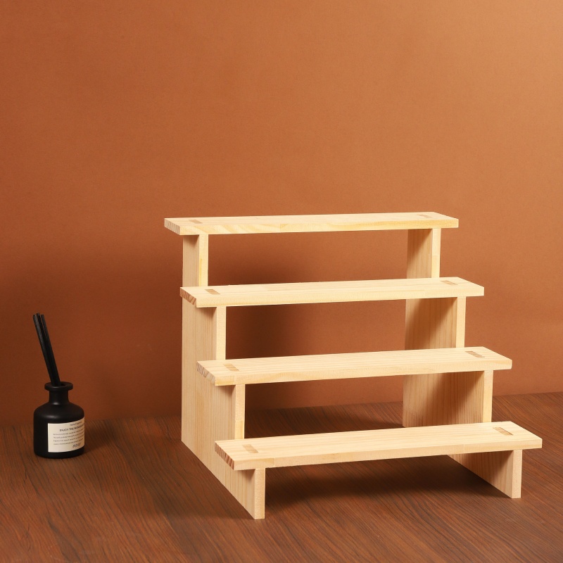 แท่นวางโชว์ไม้ แท่นวางโชว์ขนมห - Display Risers Set บทวิจารณ์และราคา