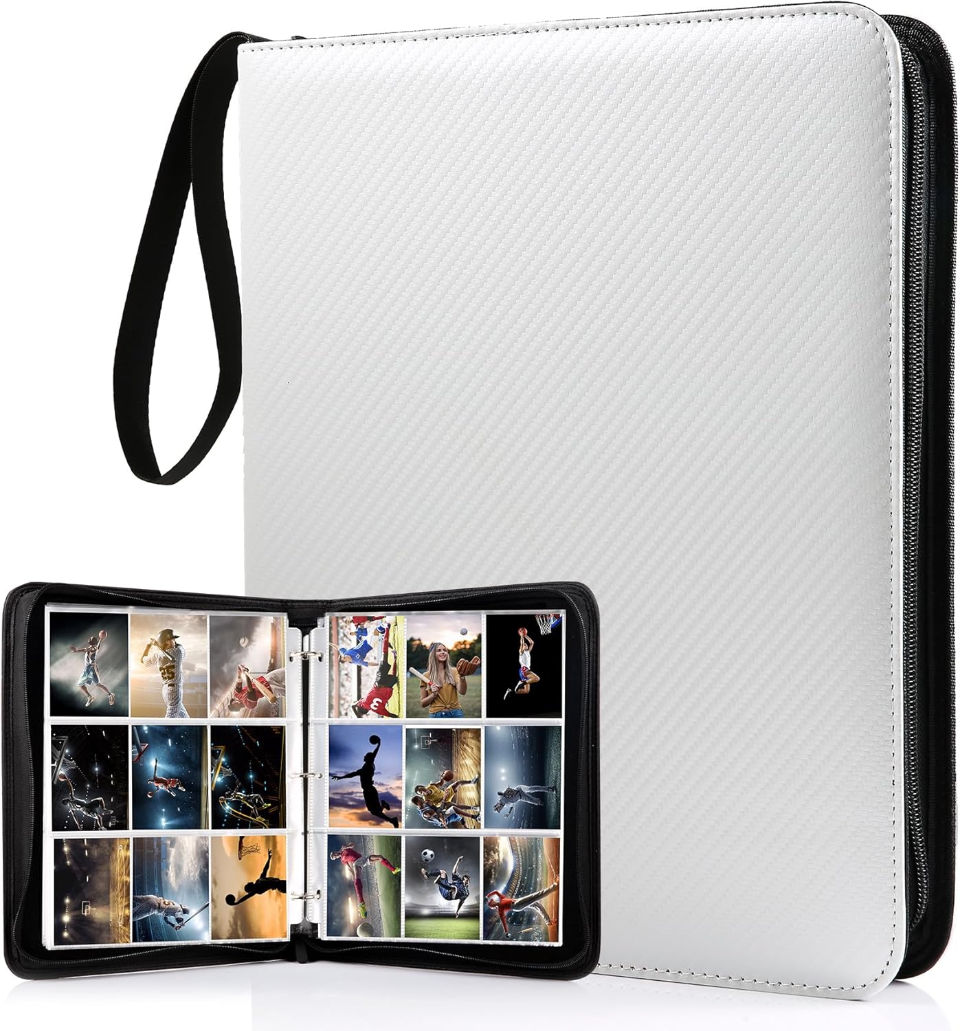แฟ้มใส่การ์ด 3 ห่วง, 900 ช่องใ - Trading Card Binder บทวิจารณ์และราคา