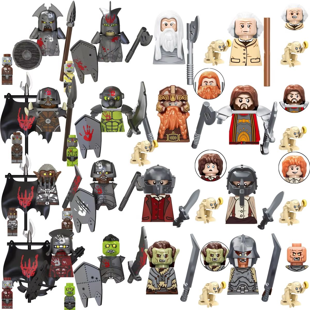 ของเล่นฟิกเกอร์ขนาดเล็กแบบกล่อ - Building Block Mini บทวิจารณ์และราคา
