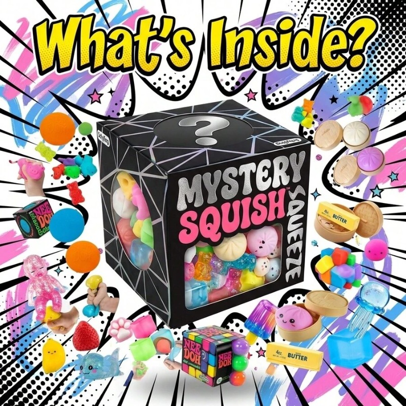 ของเล่นบีบคลายเครียดสุดน่ารัก  - Mystery Box Blind Bag บทวิจารณ์และราคา