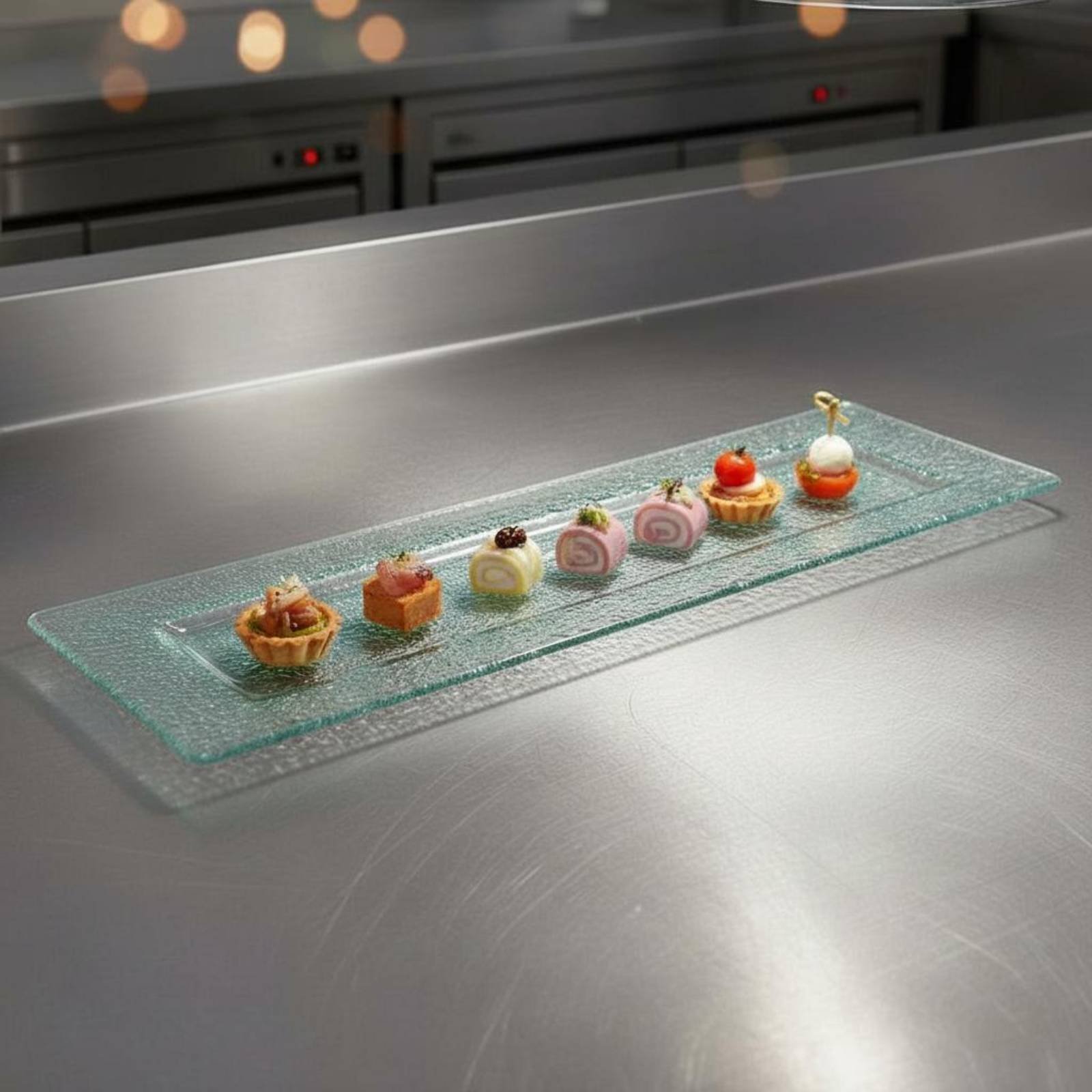 ชั้นวางเสิร์ฟ 3 ชั้นอเนกประสงค - Display Risers Set บทวิจารณ์และราคา
