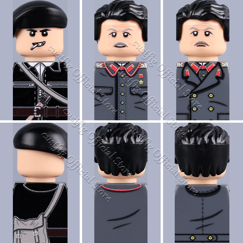 ตัวต่อทหารโซเวียต MOC ทหารบก ก - Lego Minifigure Holder บทวิจารณ์และราคา