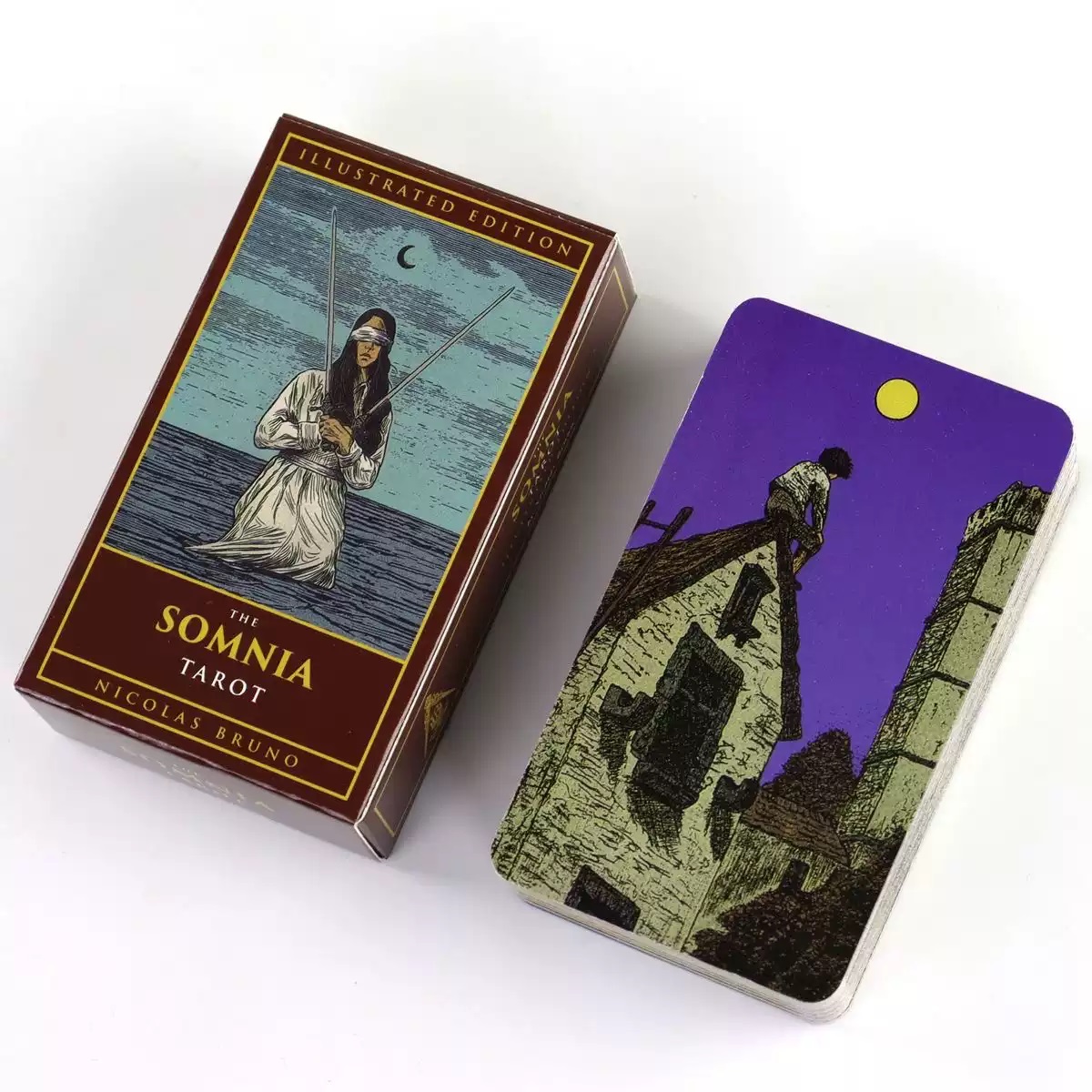 ไพ่ทาโรต์ทำนายสำรับภาษาอังกฤษร - Graded Card Display บทวิจารณ์และราคา