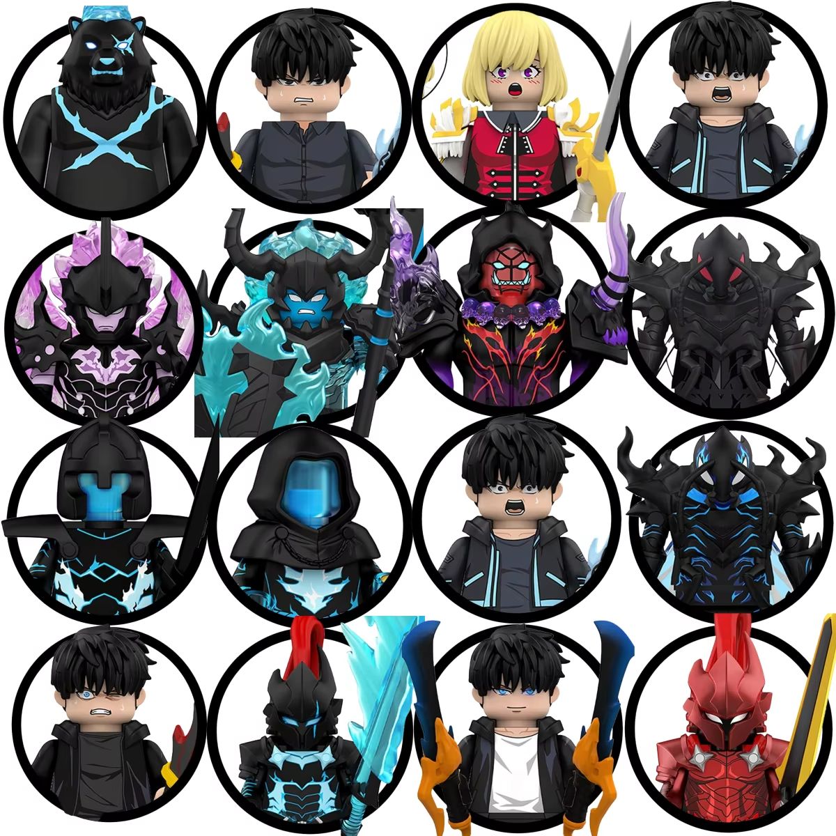 กล่องสุ่ม WM6220 อนิเมะ ซองจิน - Building Block Mini บทวิจารณ์และราคา