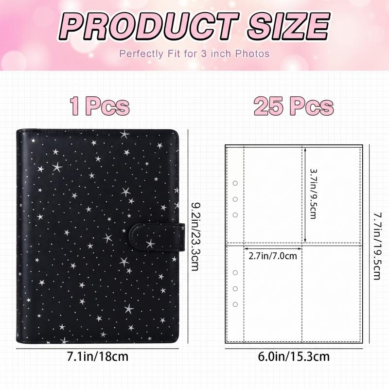 A5 6‑Ring Loose‑Leaf Photocard - Trading Card Binder บทวิจารณ์และราคา