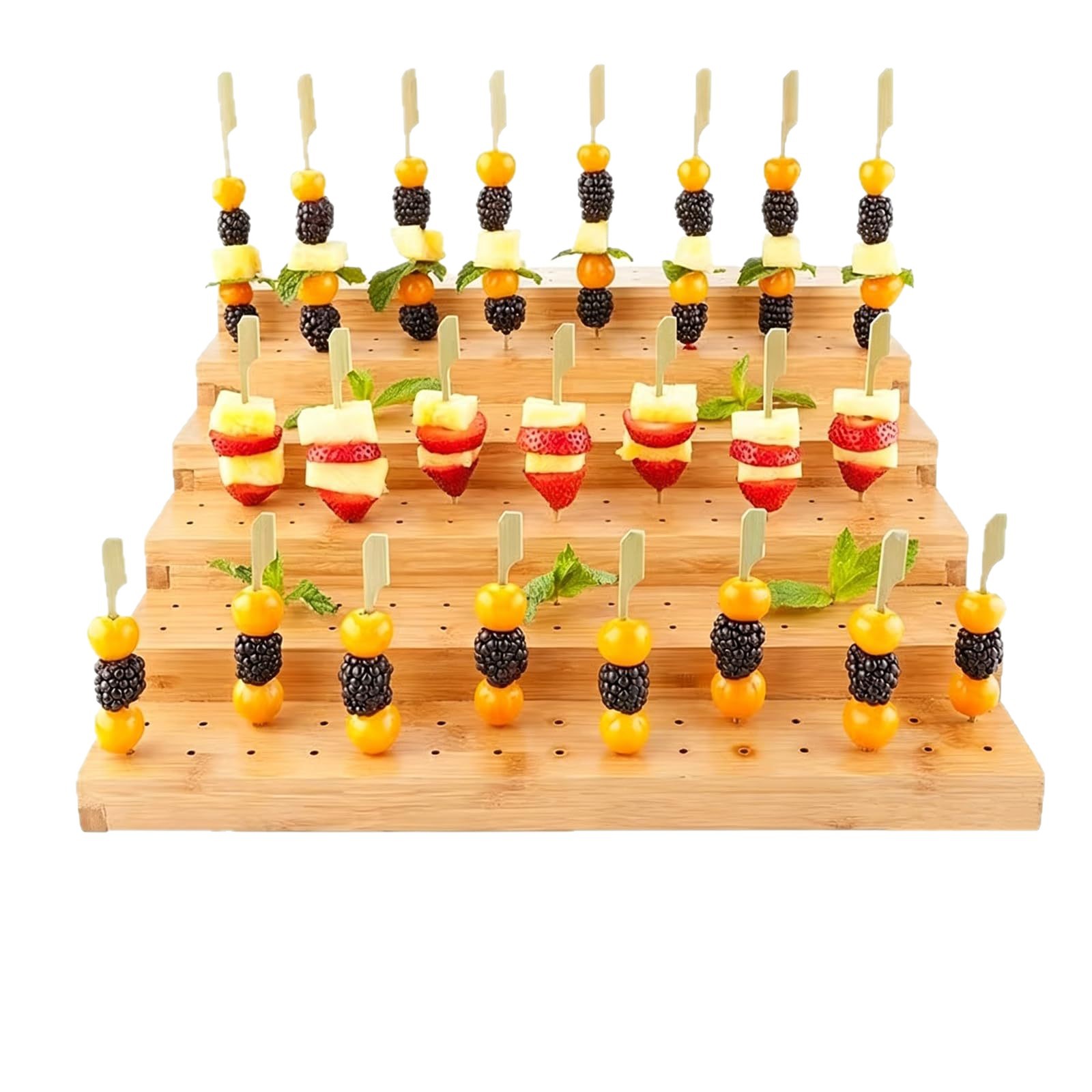 ชั้นวางไม้สำหรับโชว์ลูกอมแบบพก - Display Risers Set บทวิจารณ์และราคา