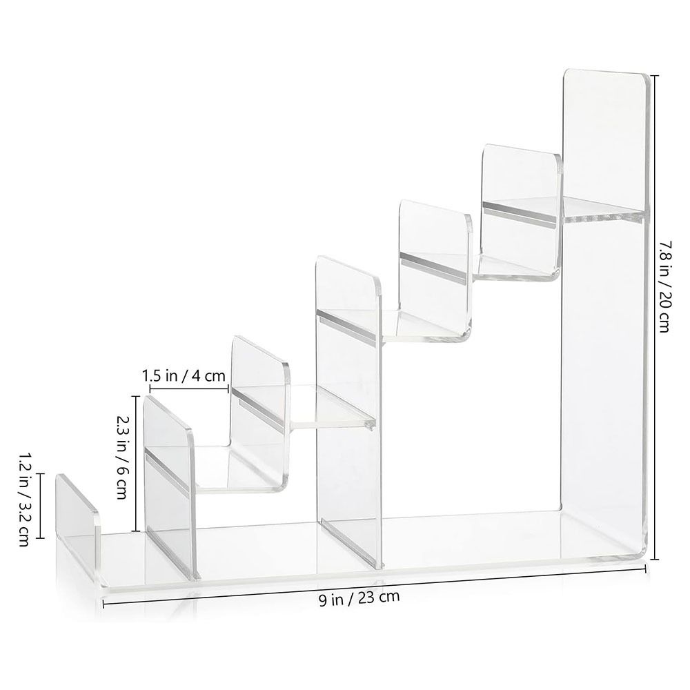 แท่นวางโชว์อะคริลิคใสทนทาน6ชั้ - Display Risers Set บทวิจารณ์และราคา