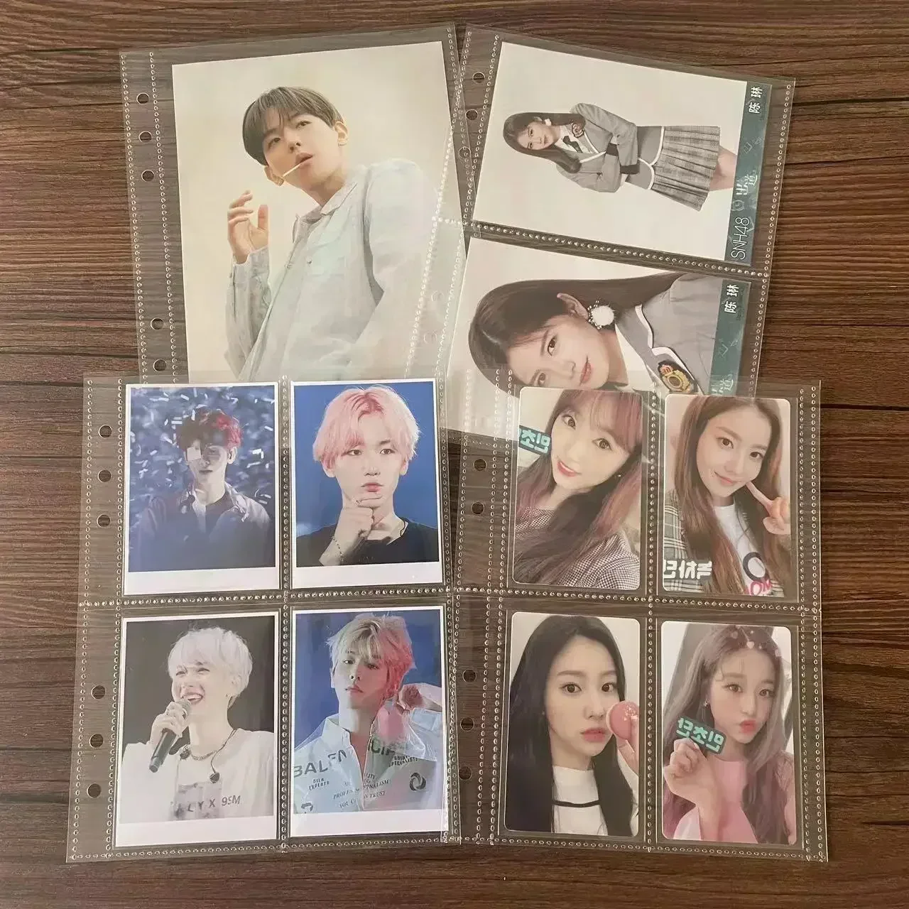 สมุดใส่การ์ดรูปภาพแบบใส 1-4 ช่ - Trading Card Binder บทวิจารณ์และราคา