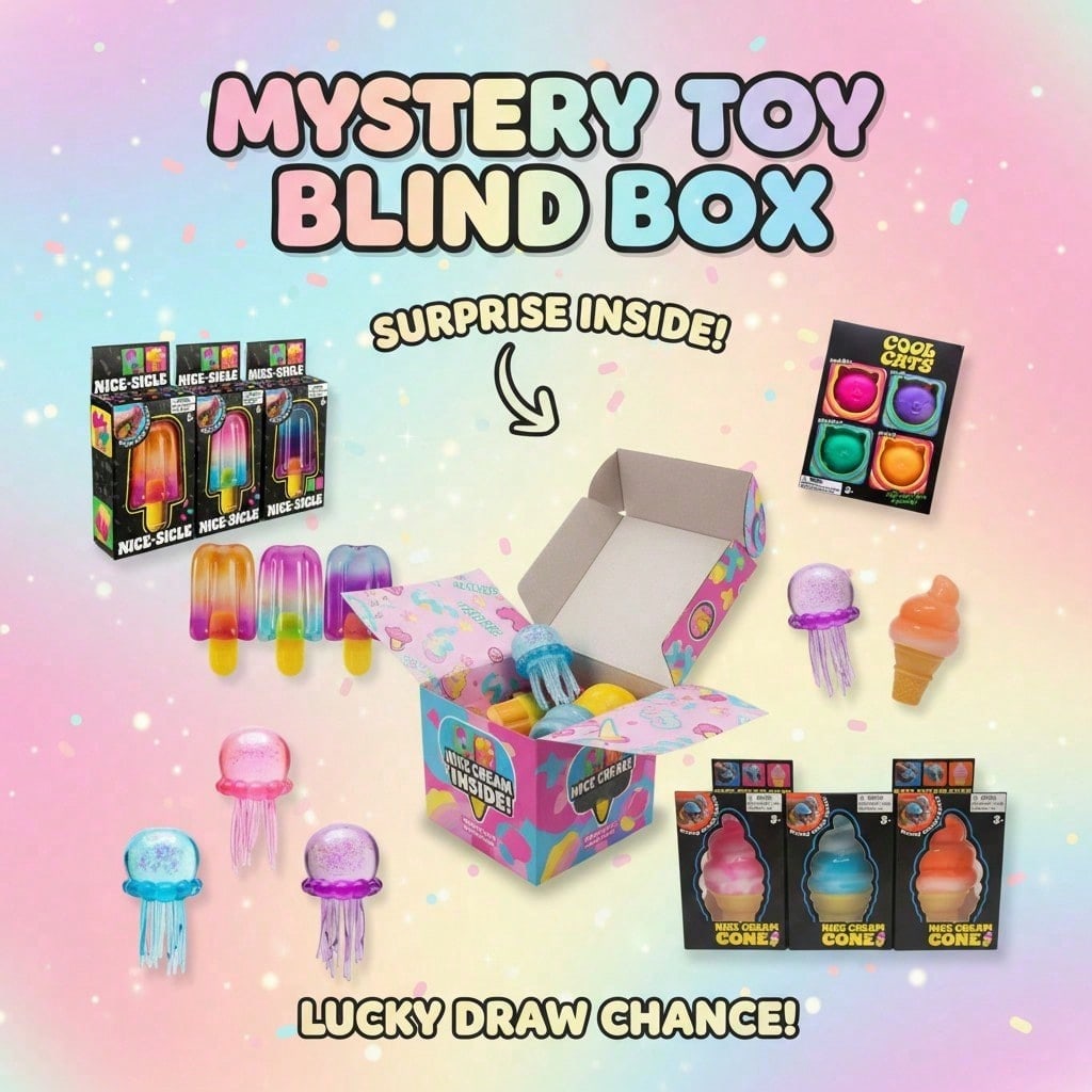 ของเล่นบลายด์บ็อกซ์แบบสุ่ม 100 - Mystery Box Blind Bag บทวิจารณ์และราคา