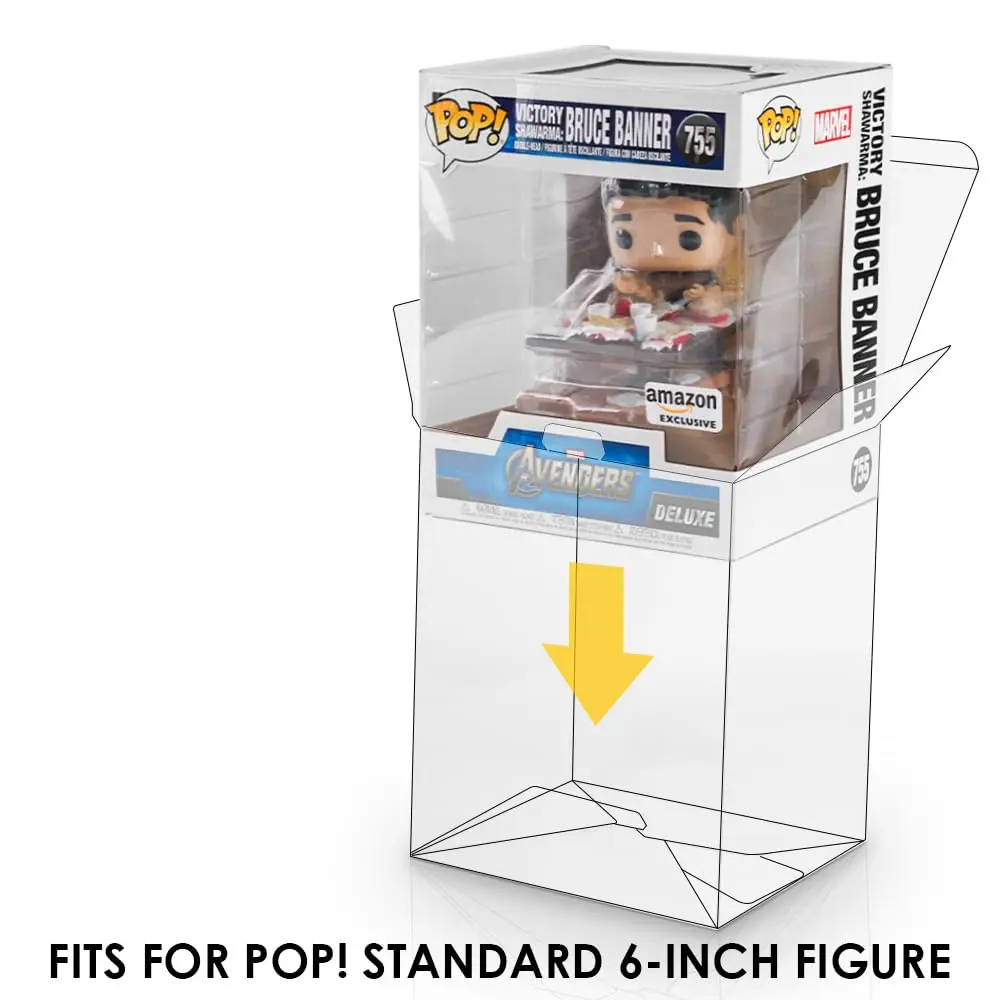 กล่องพลาสติกใสกันรอยขีดข่วน PE - Funko Pop Protector บทวิจารณ์และราคา