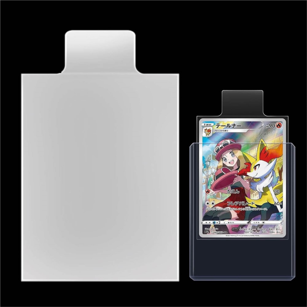 ซองใส่การ์ดใสแบบมีแถบยก 100-50 - Card Penny Sleeve บทวิจารณ์และราคา