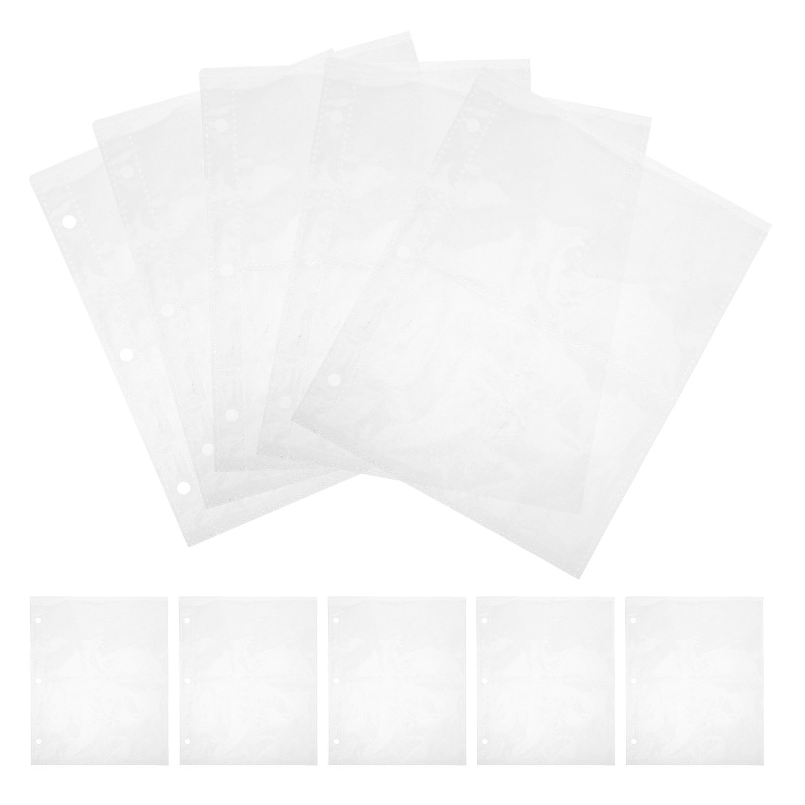 10 ชิ้น/ชุด ซองใส่การ์ดแบบใส ส - Trading Card Binder บทวิจารณ์และราคา