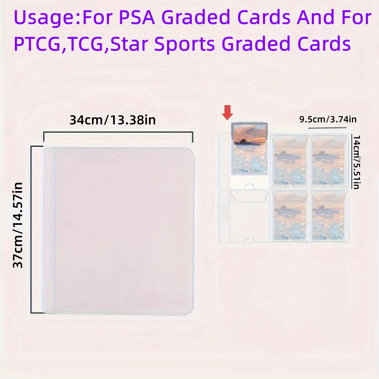 สมุดเก็บการ์ดเกรด PSA CGC 35PT - Graded Card Display บทวิจารณ์และราคา
