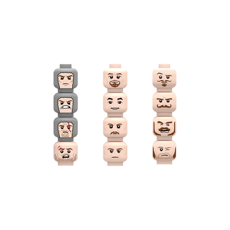 ตัวต่อหัวคนเจ็บป่วยทางอารมณ์,  - Lego Minifigure Holder บทวิจารณ์และราคา