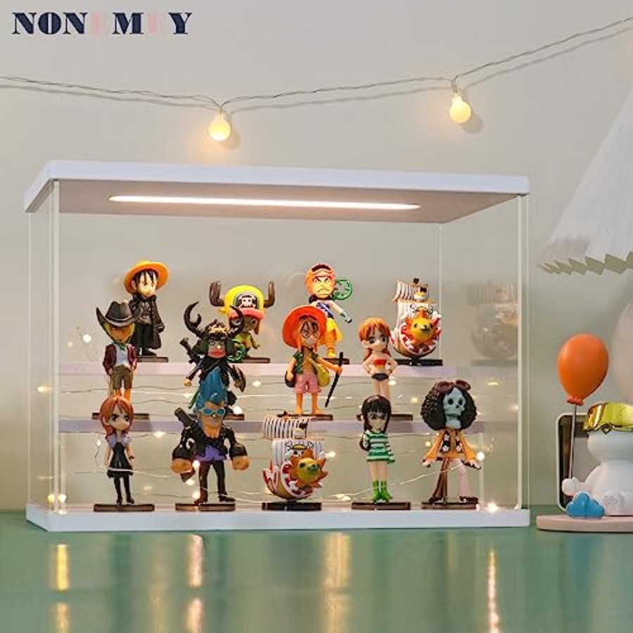 ตู้โชว์อะคริลิกใสพร้อมไฟ LED 2 - Display Case Acrylic บทวิจารณ์และราคา