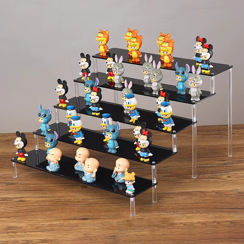 อะคริลิคสีดําชั้นวางสําหรับ Fu - Pop Display Shelf บทวิจารณ์และราคา
