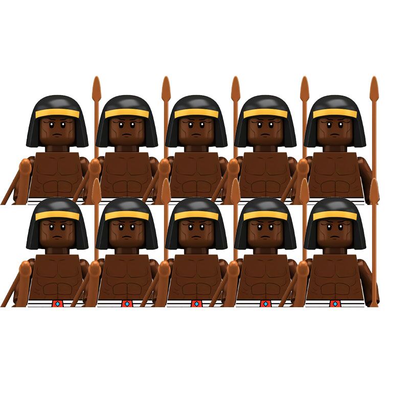 บล็อกตัวต่อทหารอียิปต์โบราณยุค - Lego Minifigure Holder บทวิจารณ์และราคา