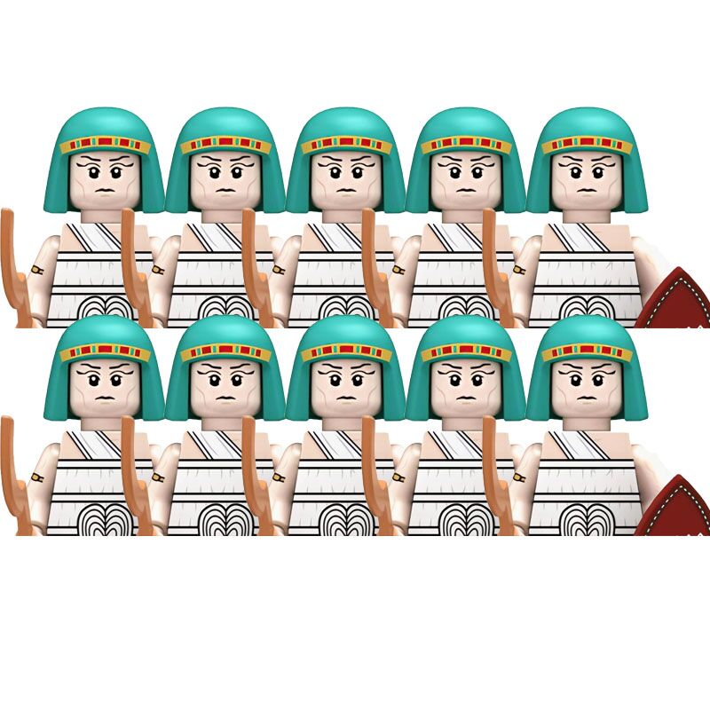 บล็อกตัวต่อทหารอียิปต์โบราณยุค - Lego Minifigure Holder บทวิจารณ์และราคา